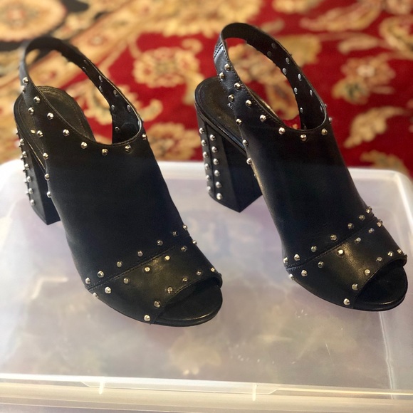 Michael Kors Sexy Studded Heel Strap Mule! - Picture 4 of 5
